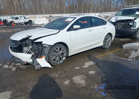 2016 Chrysler 200 S из США, поврежденный, VIN 1C3CCCDG4GN100648